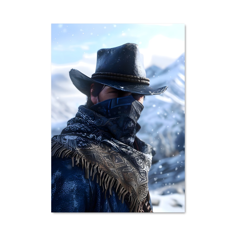 Poster Arthur de morgan – affiche Red Dead Redemption
